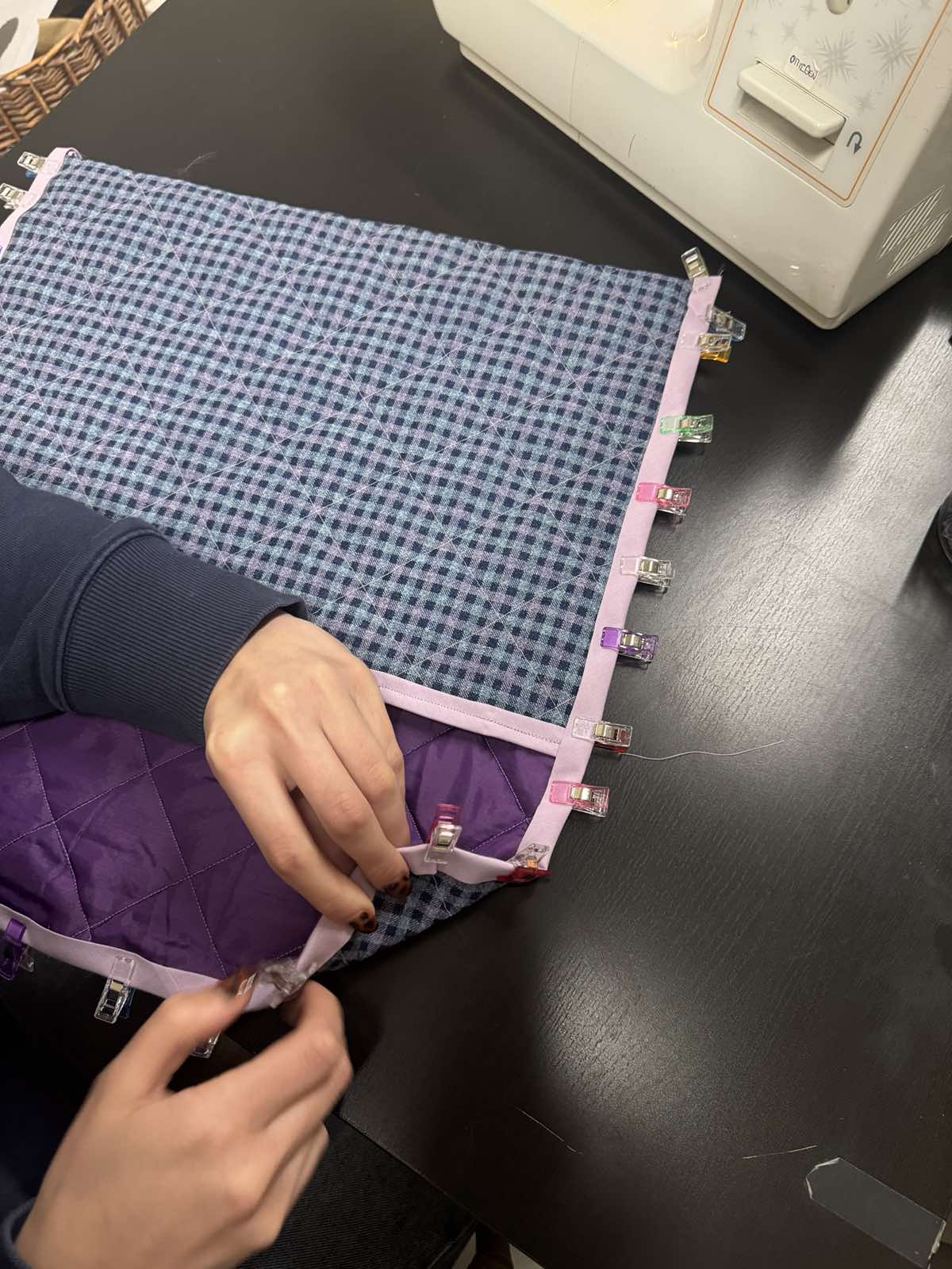 Folded laptop / book case