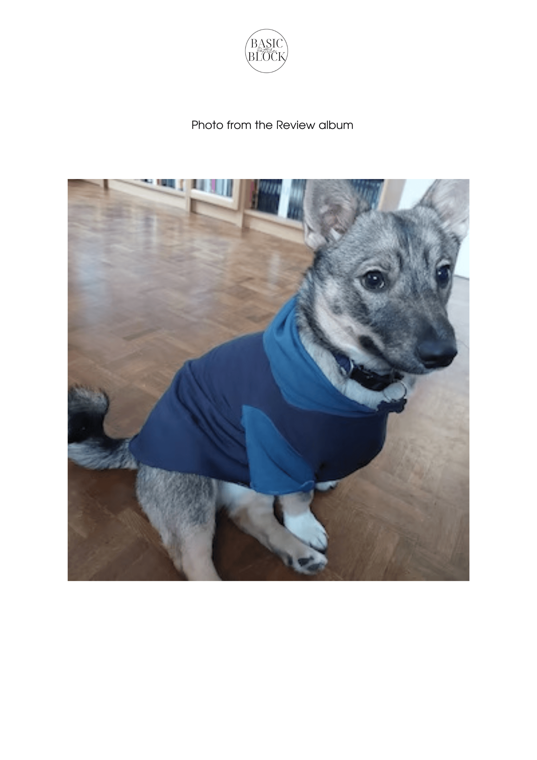 Dog Hoodie | Sewing Pattern | XS-3XL | Knitted - Basic Pattern Block