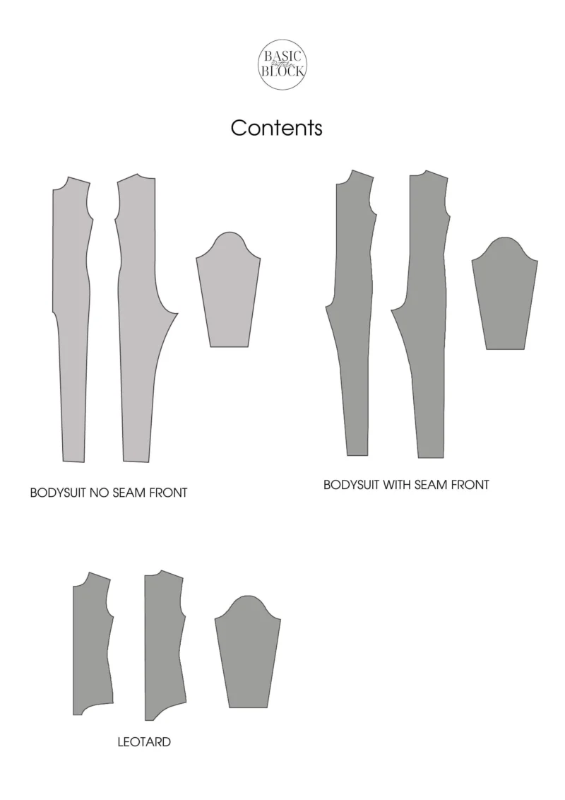 Men's Bodysuit & Leotard Sewing Pattern Bundle |Knitted XXS-6XL - Image 10