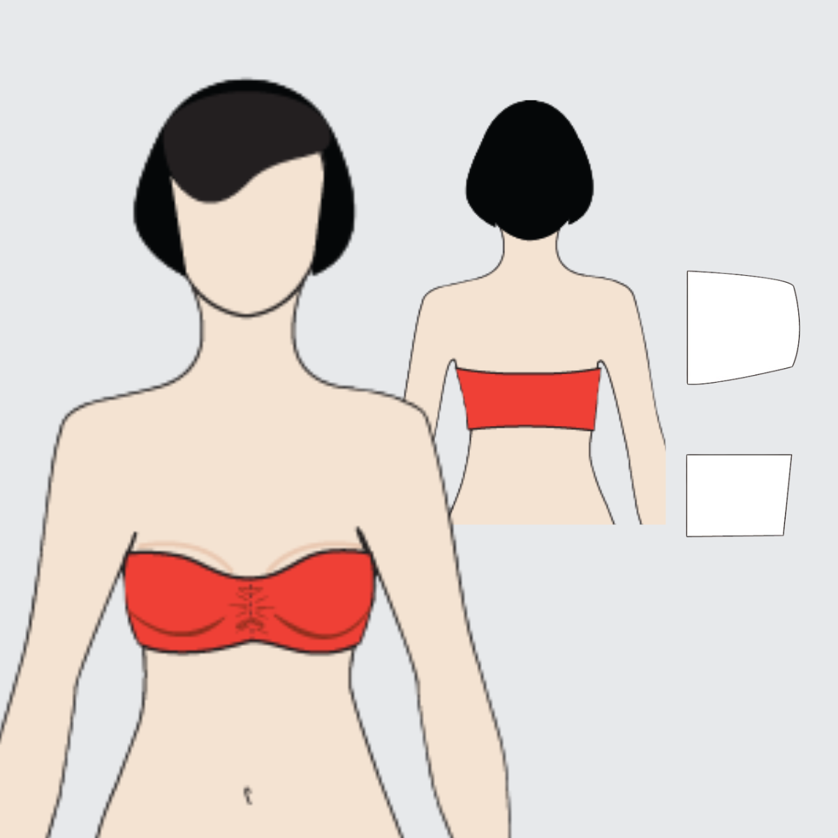 BANDEAU TOP WOMEN