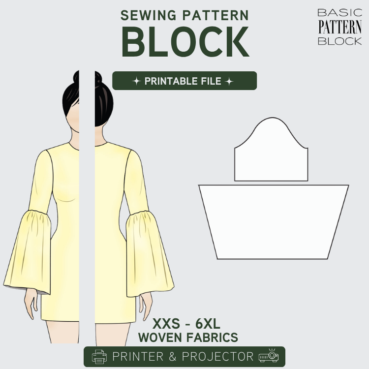 FLARED SLEEVE WITH SEAM WOMEN