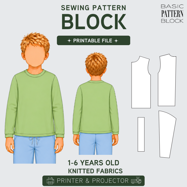 KIDS TOP LONG SLEEVE 1-6 YO