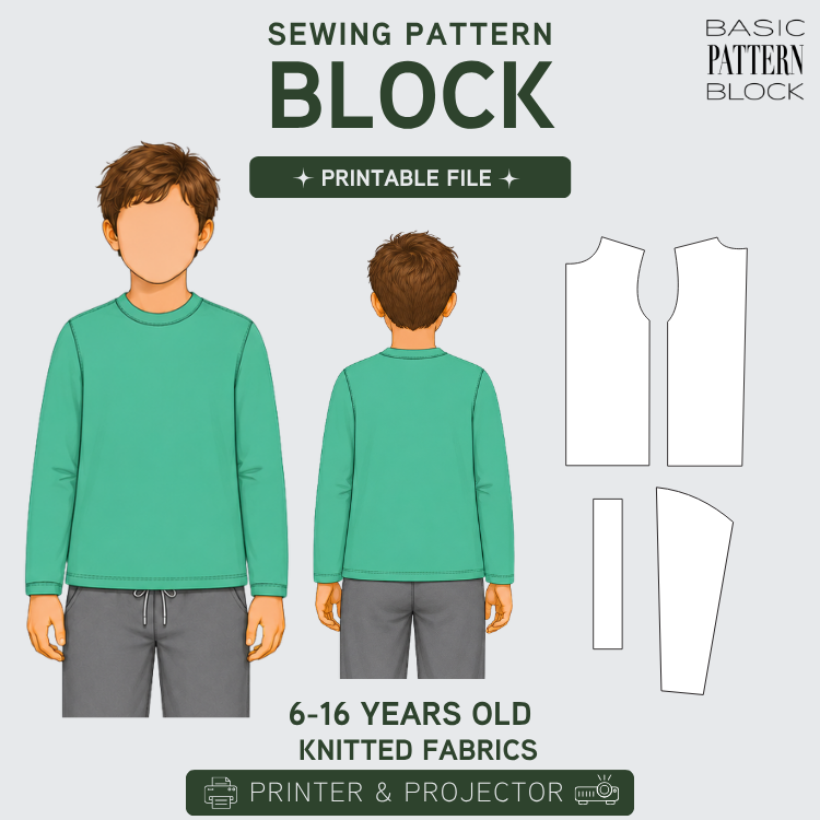 KIDS TOP LONG SLEEVE 6-16 YO