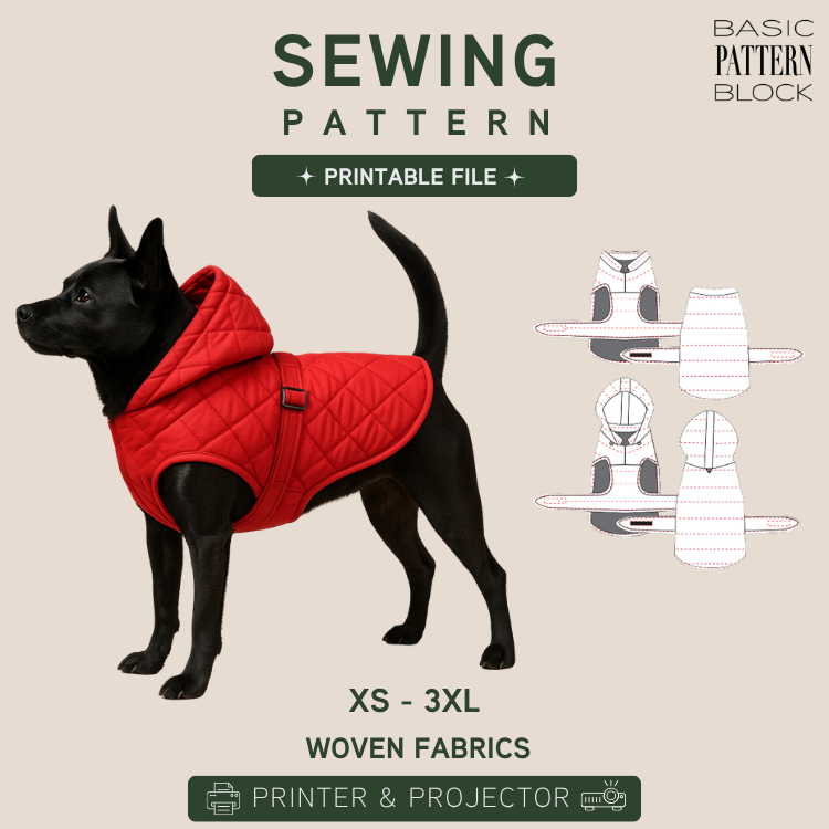 DOG QUILTED COAT
