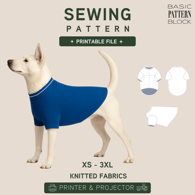DOG CREWNECK T-SHIRT