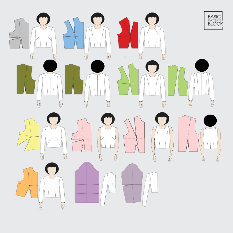 WOMEN BASIC BODICE & SLEEVE BUNDLE