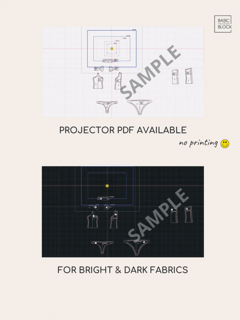 Versatile Cross-Back Apron PDF Sewing Pattern | All Sizes - Image 5