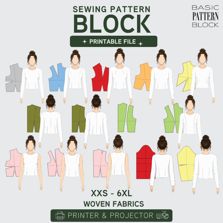 WOMEN BASIC BODICE & SLEEVE BUNDLE