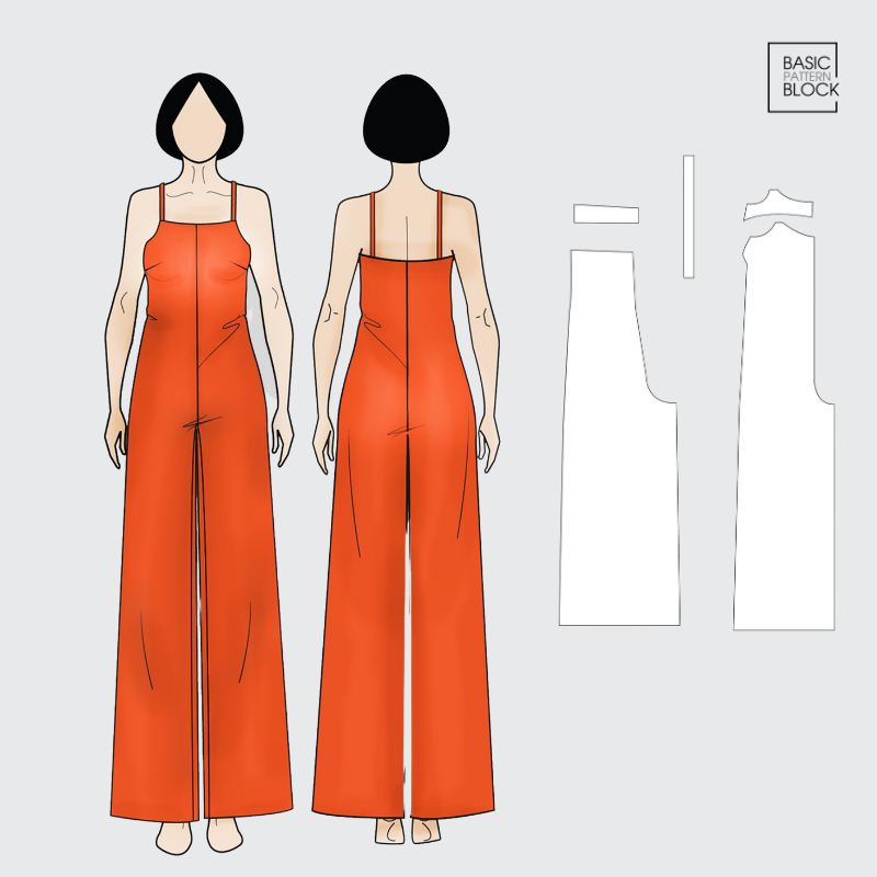 WOMEN WIDE LEG JUMPSUIT