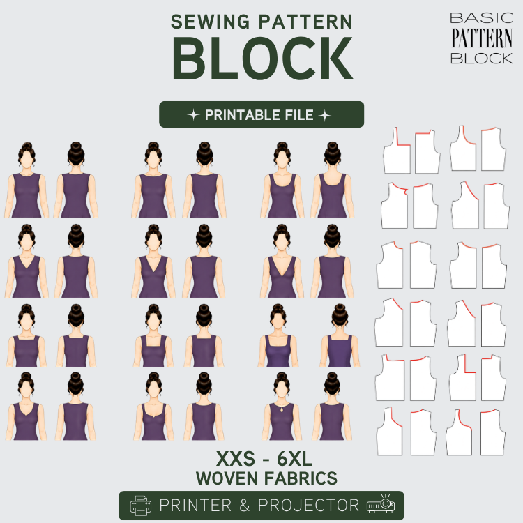 WOMEN BODICE NECKLINE BUNDLE