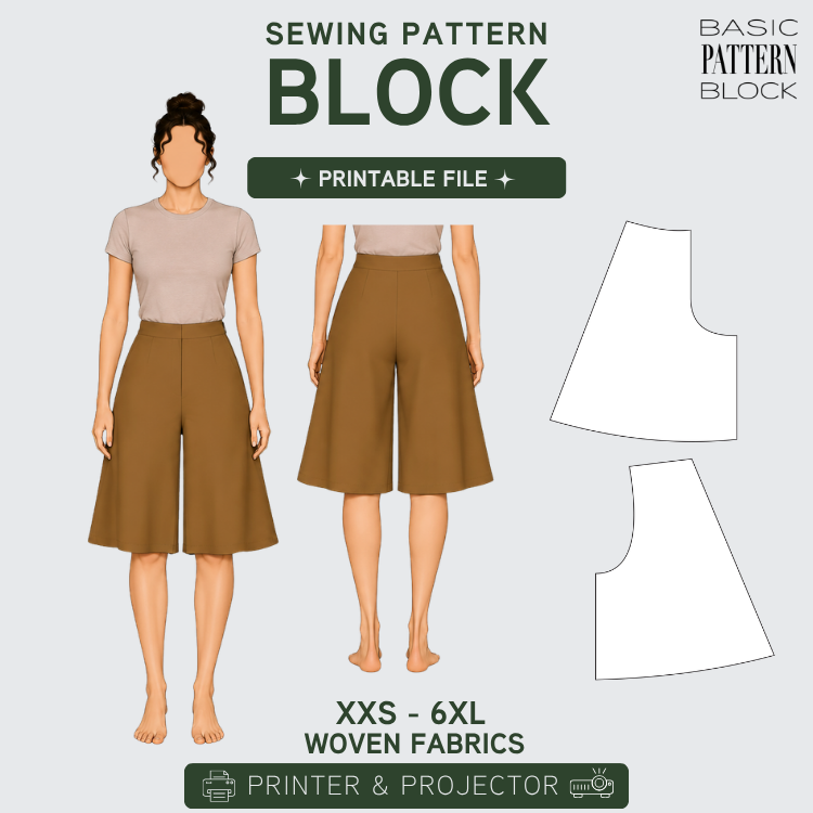 JUPE CULOTTES FLARED