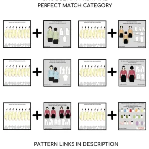 Sleeve Sewing Pattern Pack Vol 2 | Sizes XXS-6XL - Image 3