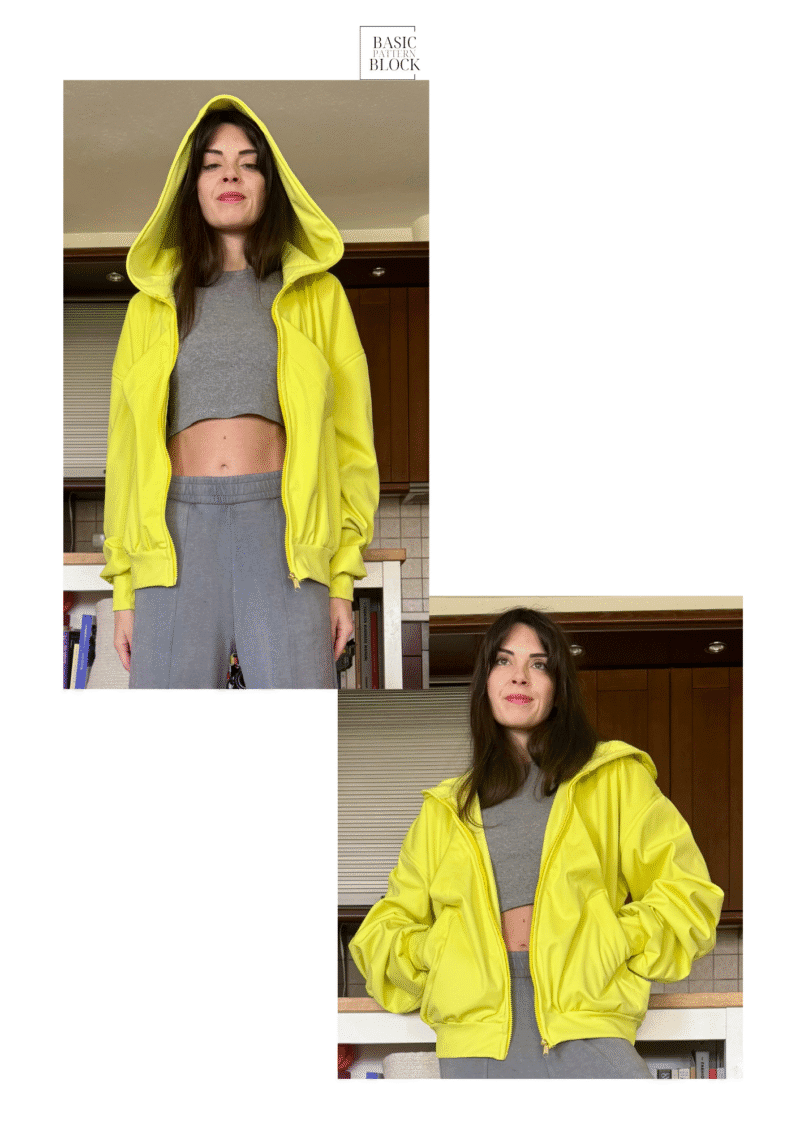 Barrel Sleeve Hoodie | Sewing Pattern - Image 6