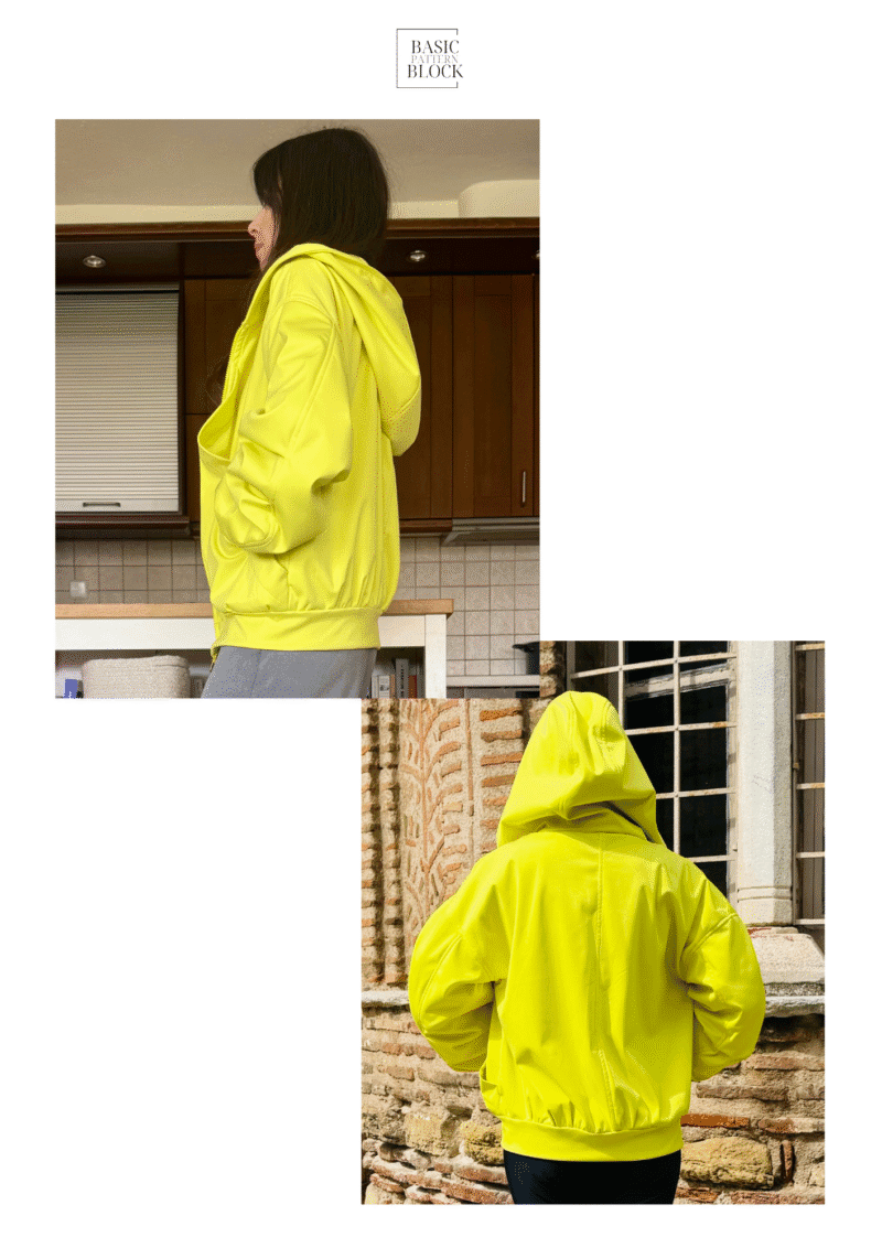 Barrel Sleeve Hoodie | Sewing Pattern - Image 5