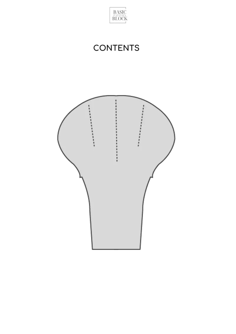 Balloon Puffy Long Sleeve | Sewing Pattern Block | XXS-6XL - Basic Pattern Block