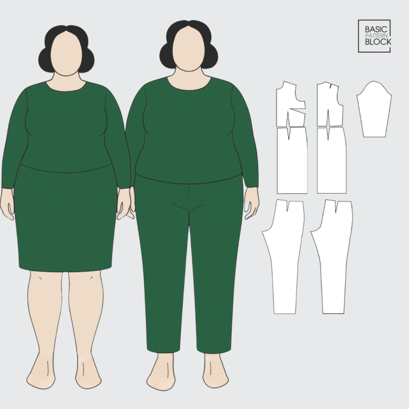 WOMEN PLUS SIZE BASIC BUNDLE