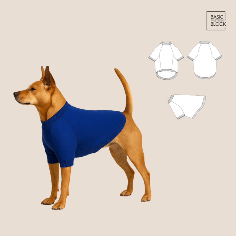 DOG RAGLAN SHIRT