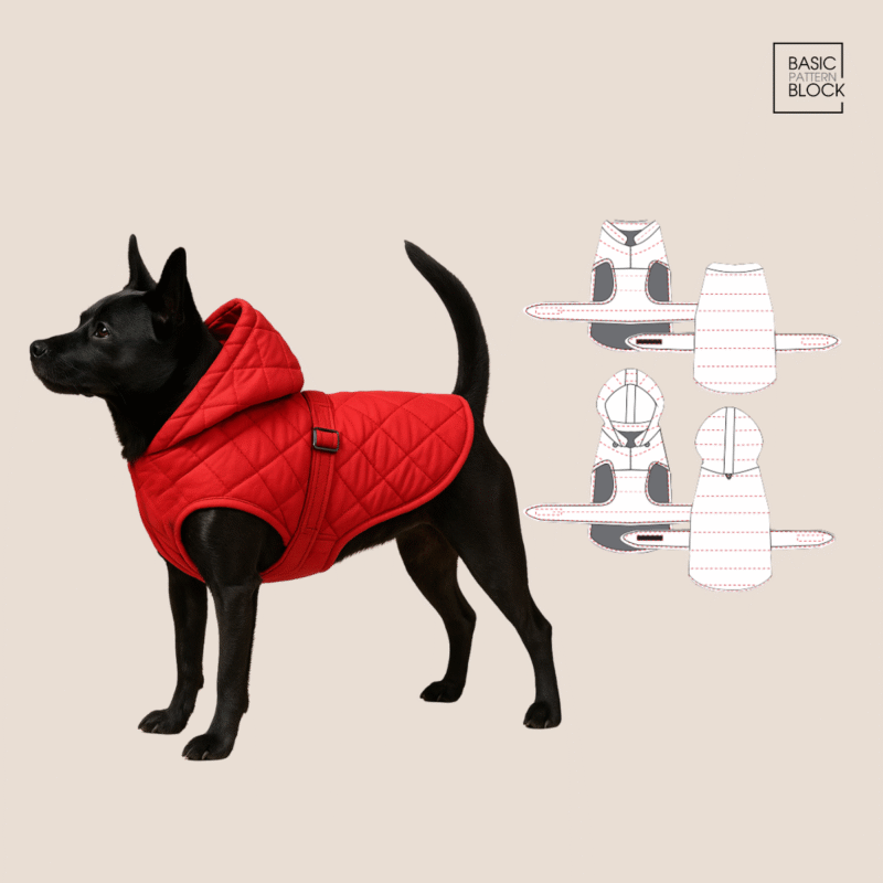 DOG QUILTED COAT