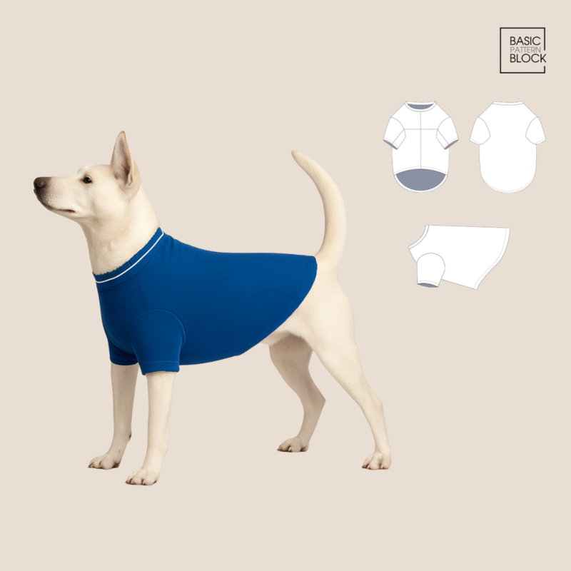 DOG CREWNECK T-SHIRT
