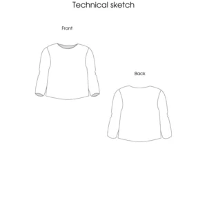 Newborn Bodice & Pants Pattern | 0-3M | Woven & Knit Fabrics - Image 8