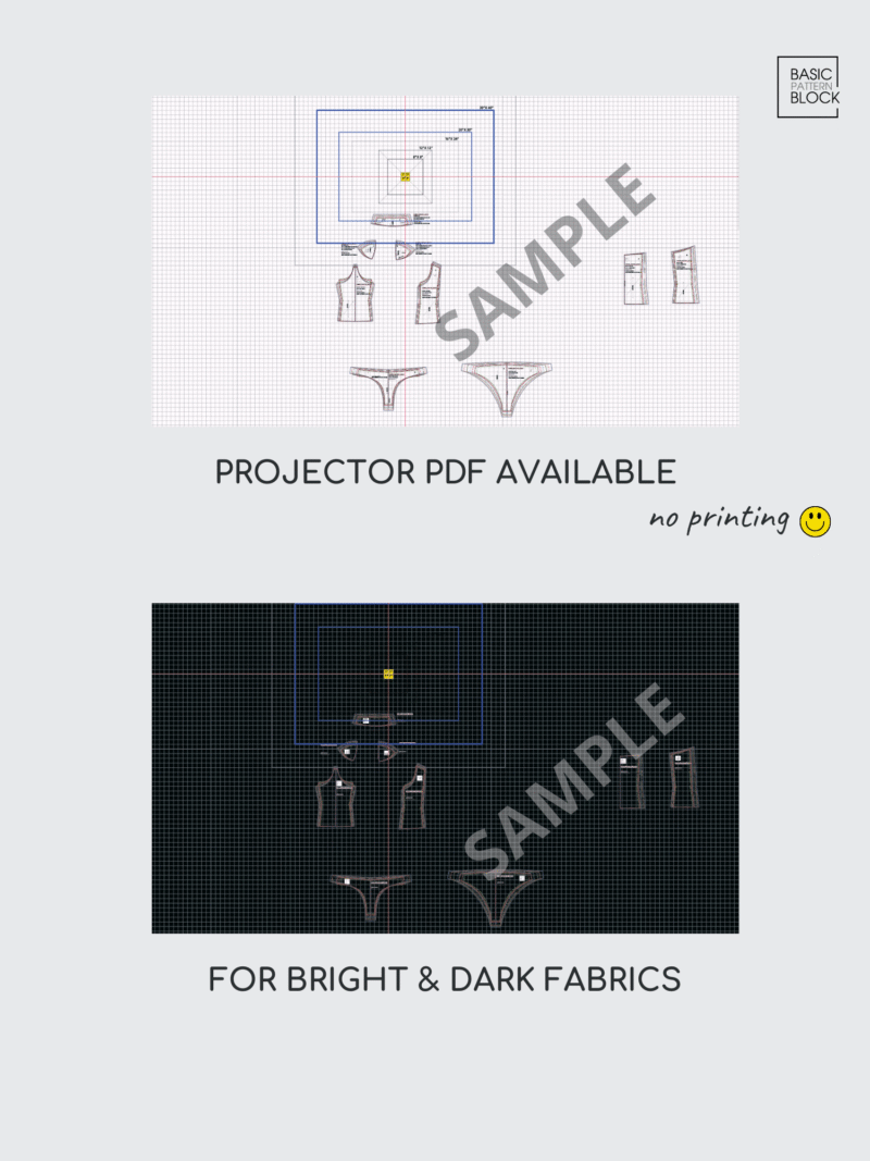 bella baxter bolero sleeve sewing pattern block