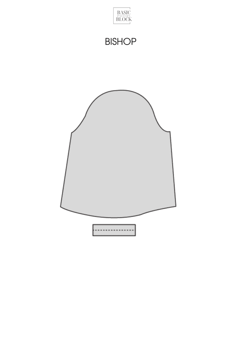 Bishop Sleeve | Sewing Pattern Block | XXS-6XL - Basic Pattern Block