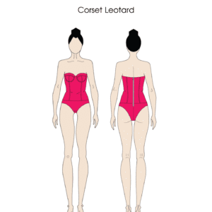 Soft Cups Bustier | Sewing Pattern Block | Woven | XS-3XL - Image 4