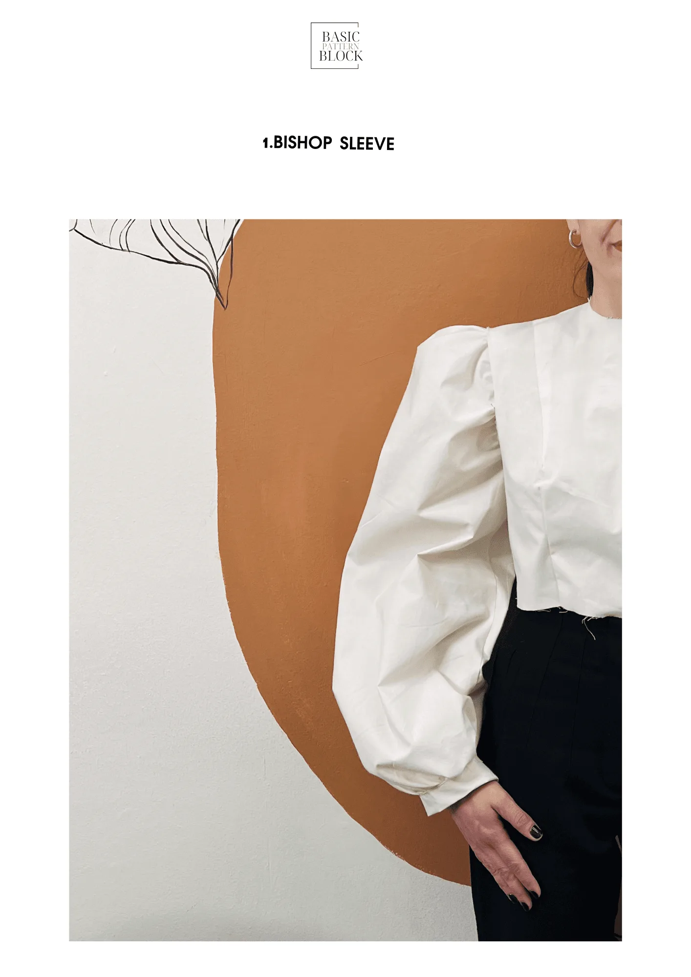 Bishop Sleeve | Sewing Pattern Block | XXS-6XL - Basic Pattern Block