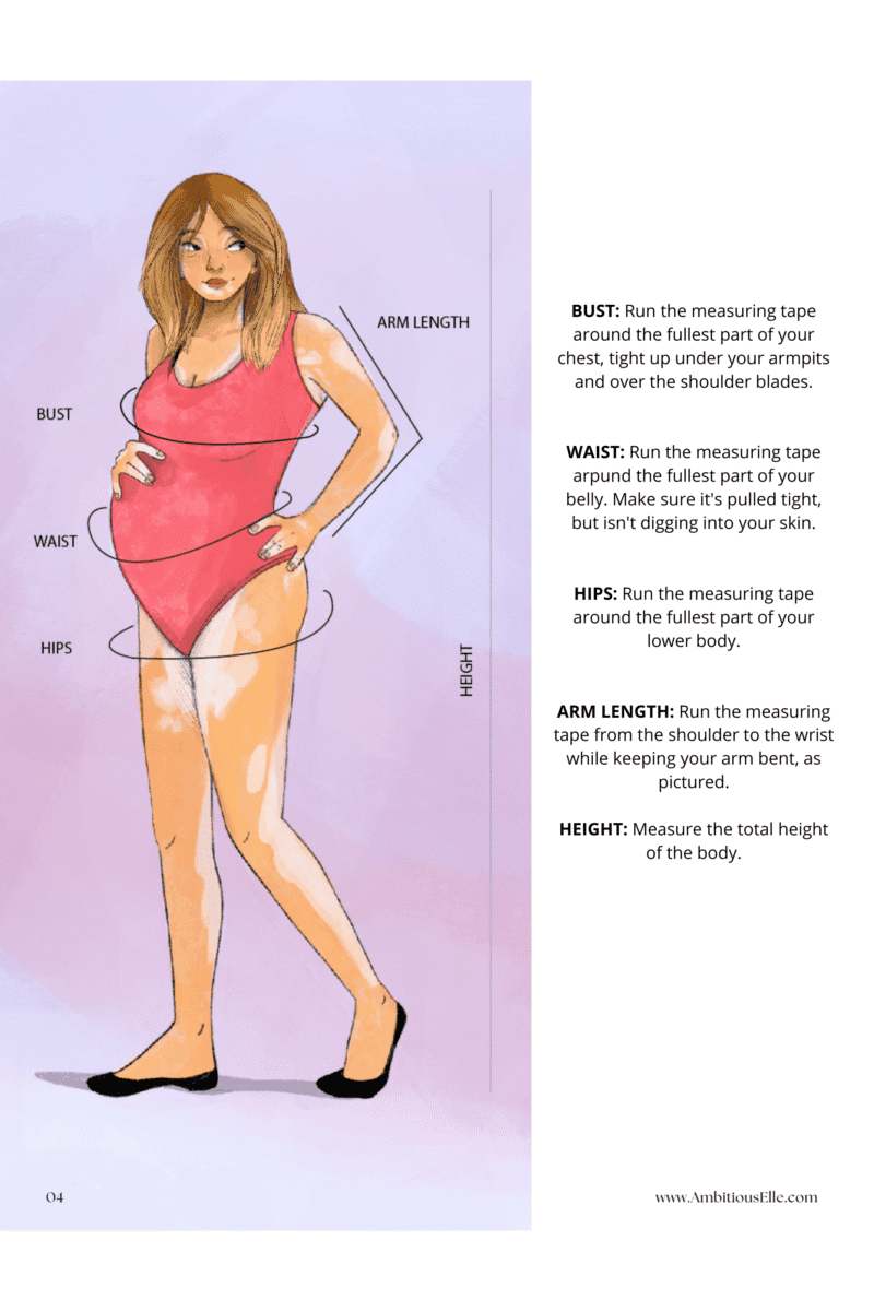 Maternity Pregnancy Swimwear Sewing Pattern | Maternity Tankini | Maternity Bikini | Pregnancy Swimwear| Patterns for pregnancy Sizes XS-6XL - Basic Pattern Block