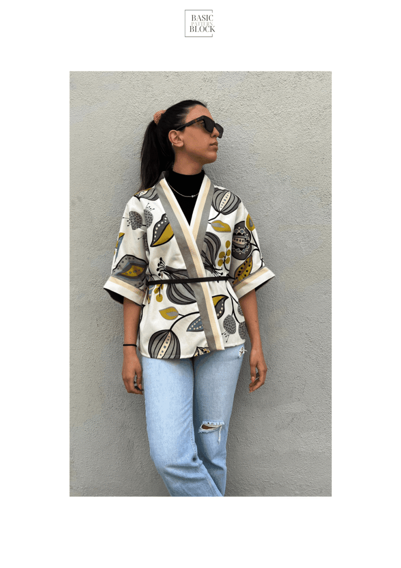 Kimono / Jacket | Sewing Pattern | XS - 6XL - Basic Pattern Block