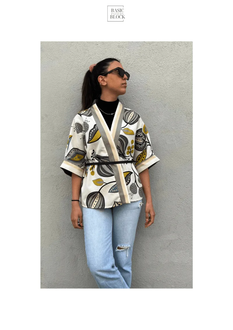 Kimono / Jacket | Sewing Pattern | XS - 6XL - Basic Pattern Block