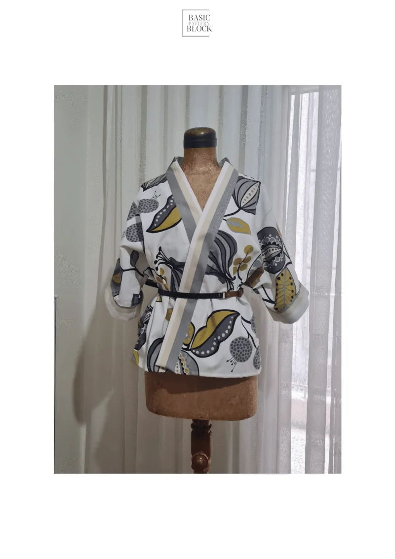 Kimono / Jacket | Sewing Pattern | XS - 6XL - Basic Pattern Block