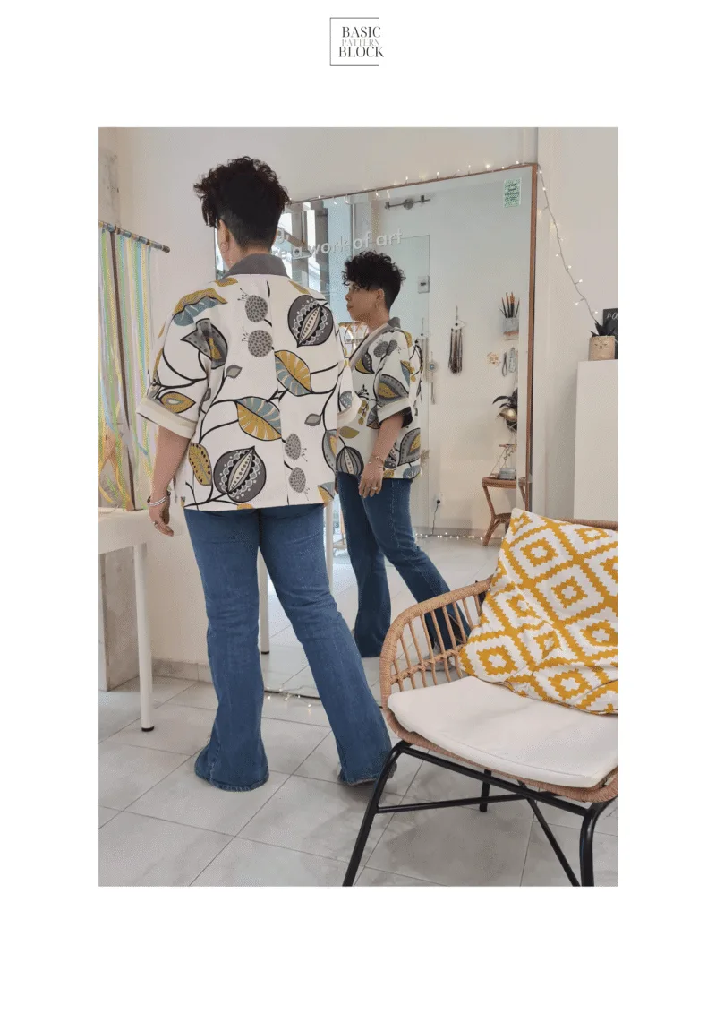 Kimono / Jacket | Sewing Pattern | XS - 6XL - Basic Pattern Block