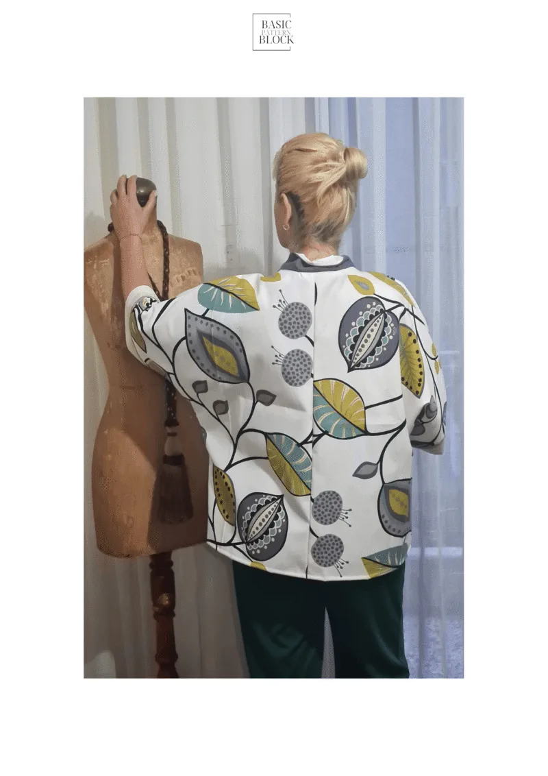 Kimono / Jacket | Sewing Pattern | XS - 6XL - Basic Pattern Block