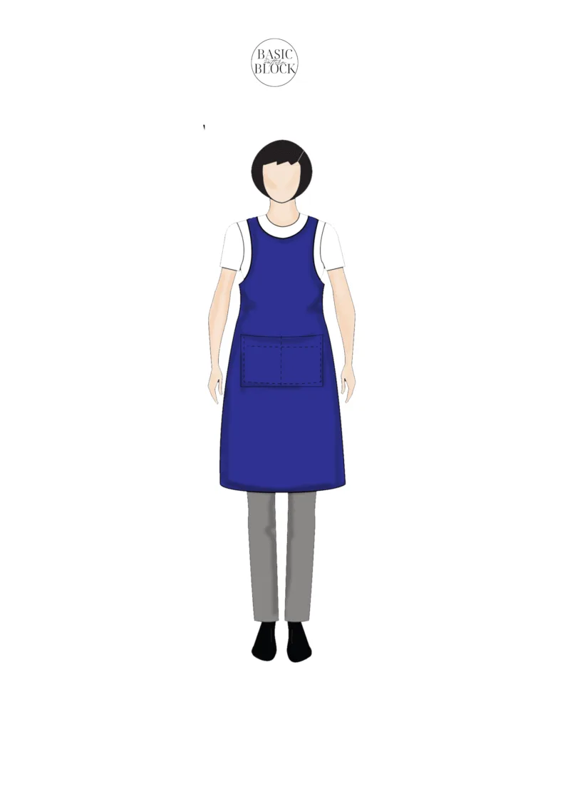 Family Apron Set | Sewing Pattern BUNDLE | Multiple Sizes | Woven - Basic Pattern Block