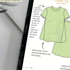Maternity Pregnancy Pants Sewing Pattern | Wide Leg Trousers | Maternity Trousers Pdf | Elastic Waist Pants | Pregnancy Shorts Sizes XS-6XL - Basic Pattern Block