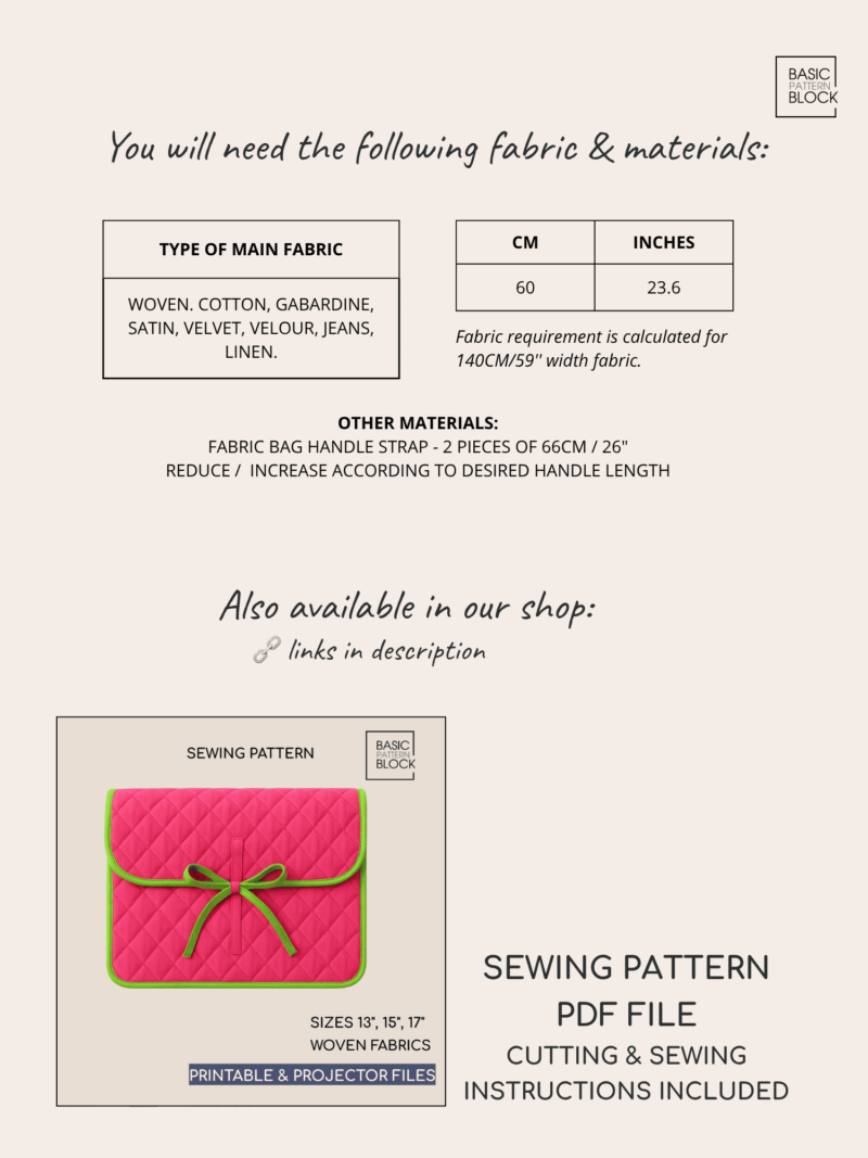 Tote Bag Sewing Pattern - Image 6