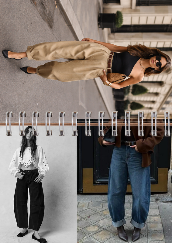 WOMEN BARREL PANTS - Image 11