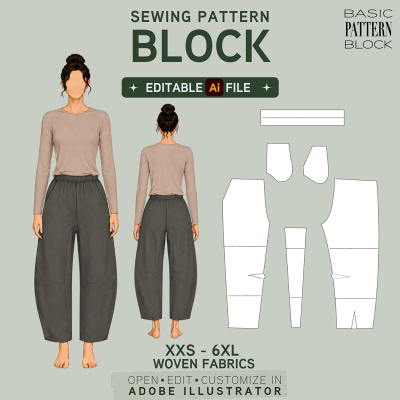 editable-barrel-pants-pattern-block-with-gusset-